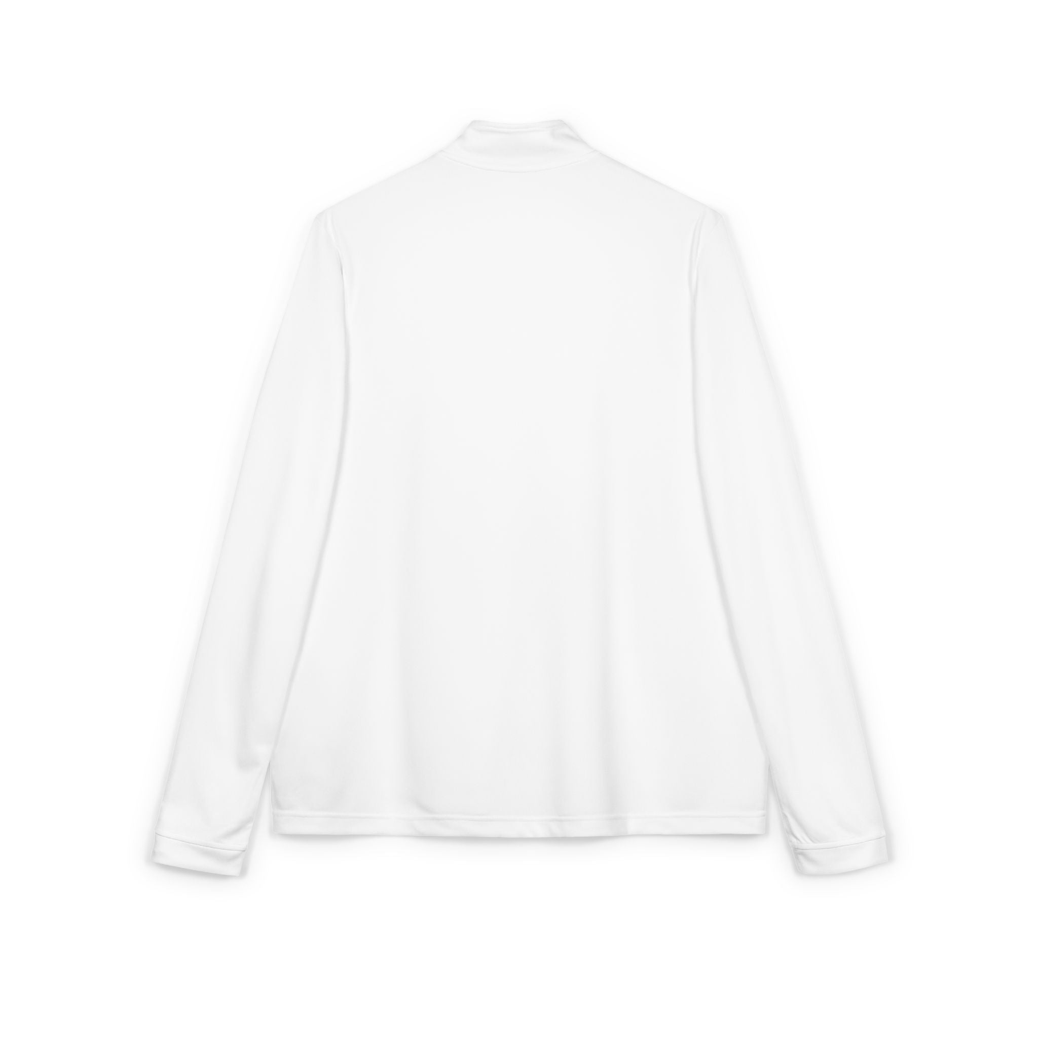 Embroidered Quarter-Zip Pullover — Minimal Tennis-Inspired Athletic Top