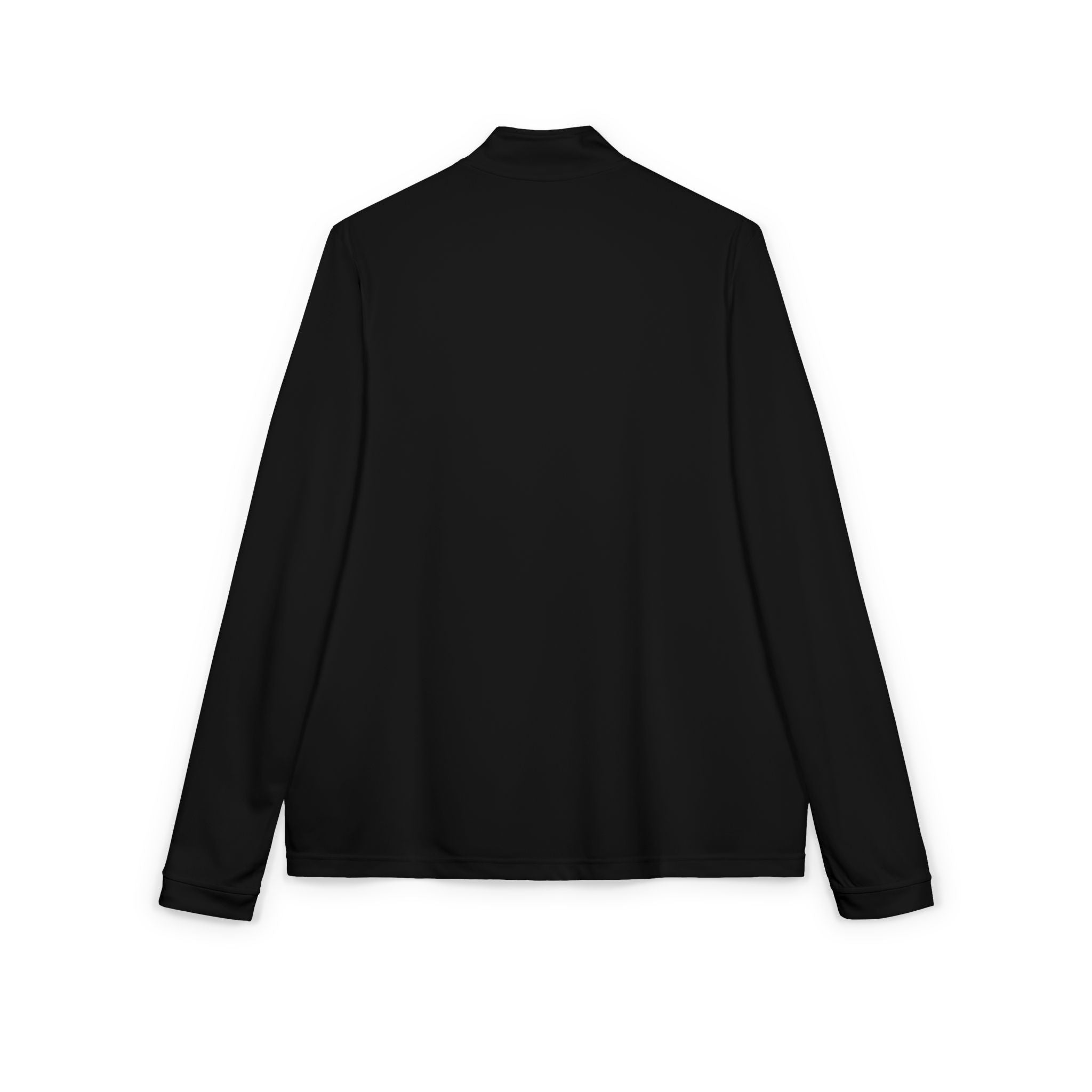 Embroidered Quarter-Zip Pullover — Minimal Tennis-Inspired Athletic Top