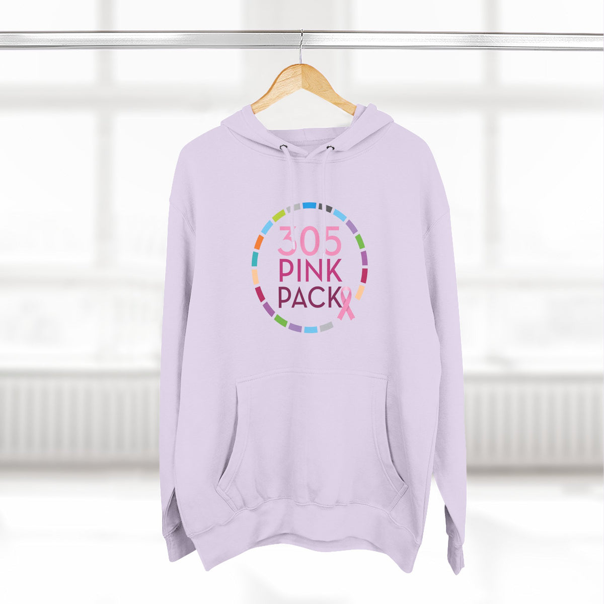 305 Pink Pack Breast Cancer Awareness Hoodie