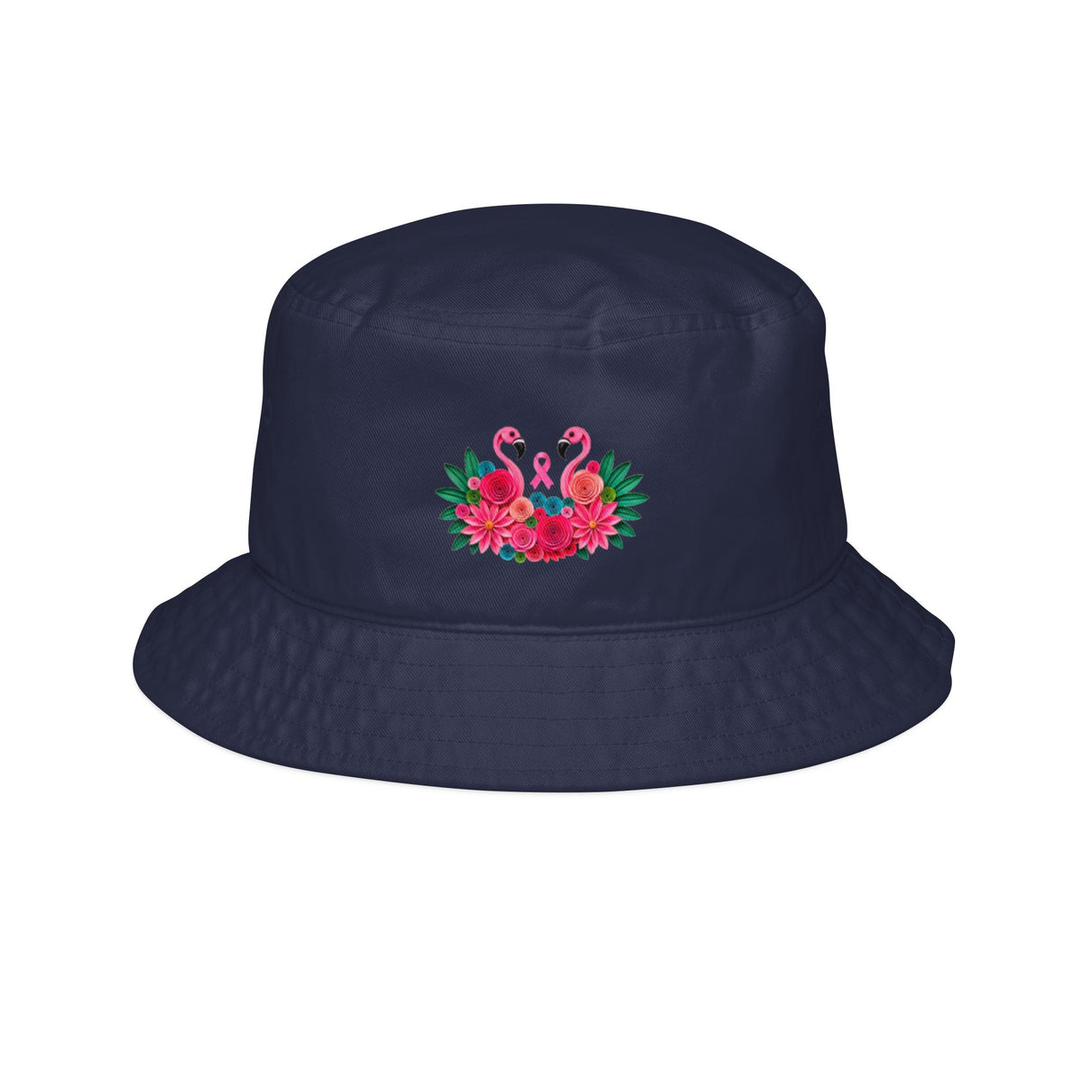 305 Pink Pack — Floral Breast Cancer Awareness Hat
