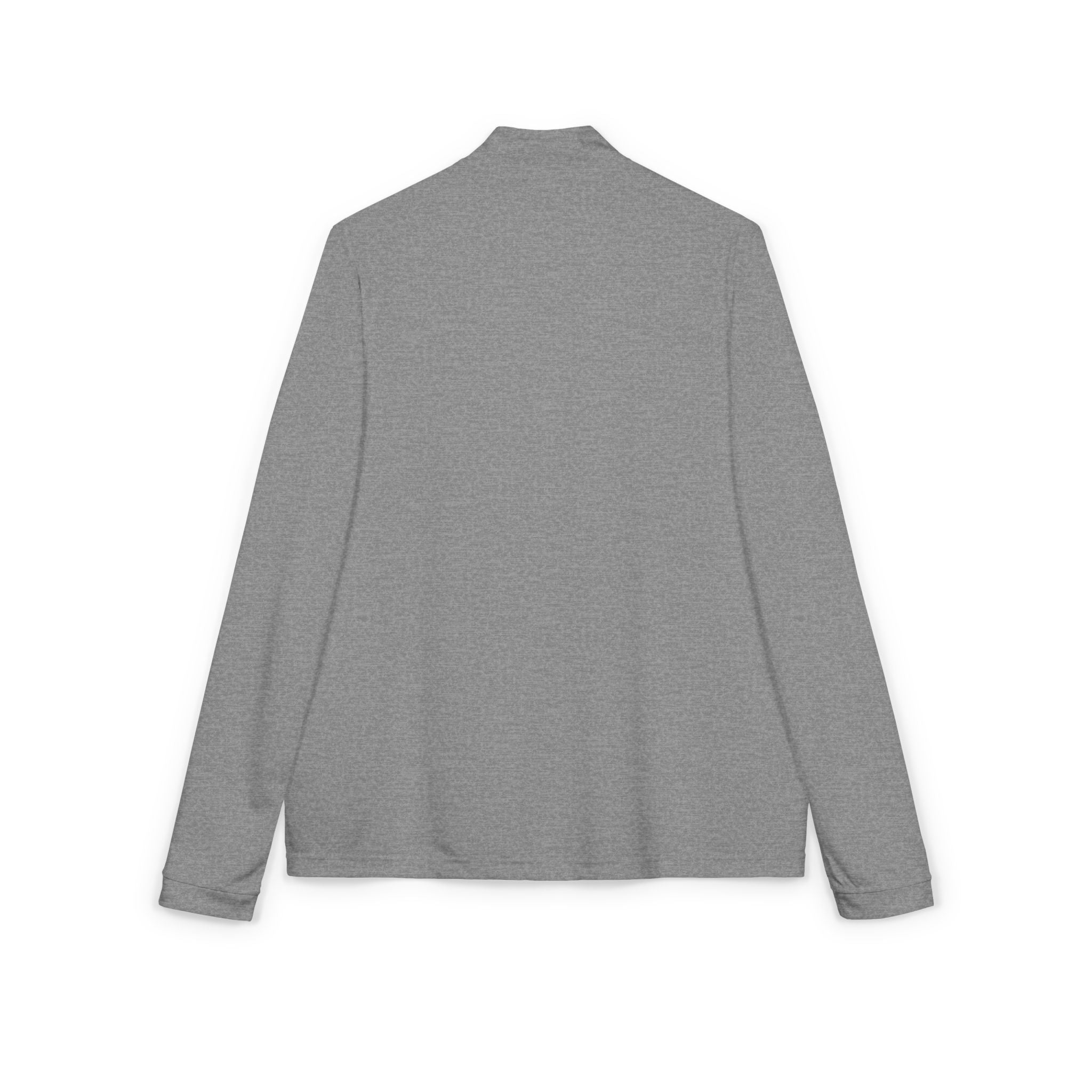 Embroidered Quarter-Zip Pullover — Minimal Tennis-Inspired Athletic Top