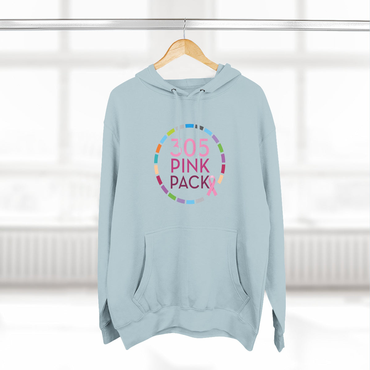 305 Pink Pack Breast Cancer Awareness Hoodie