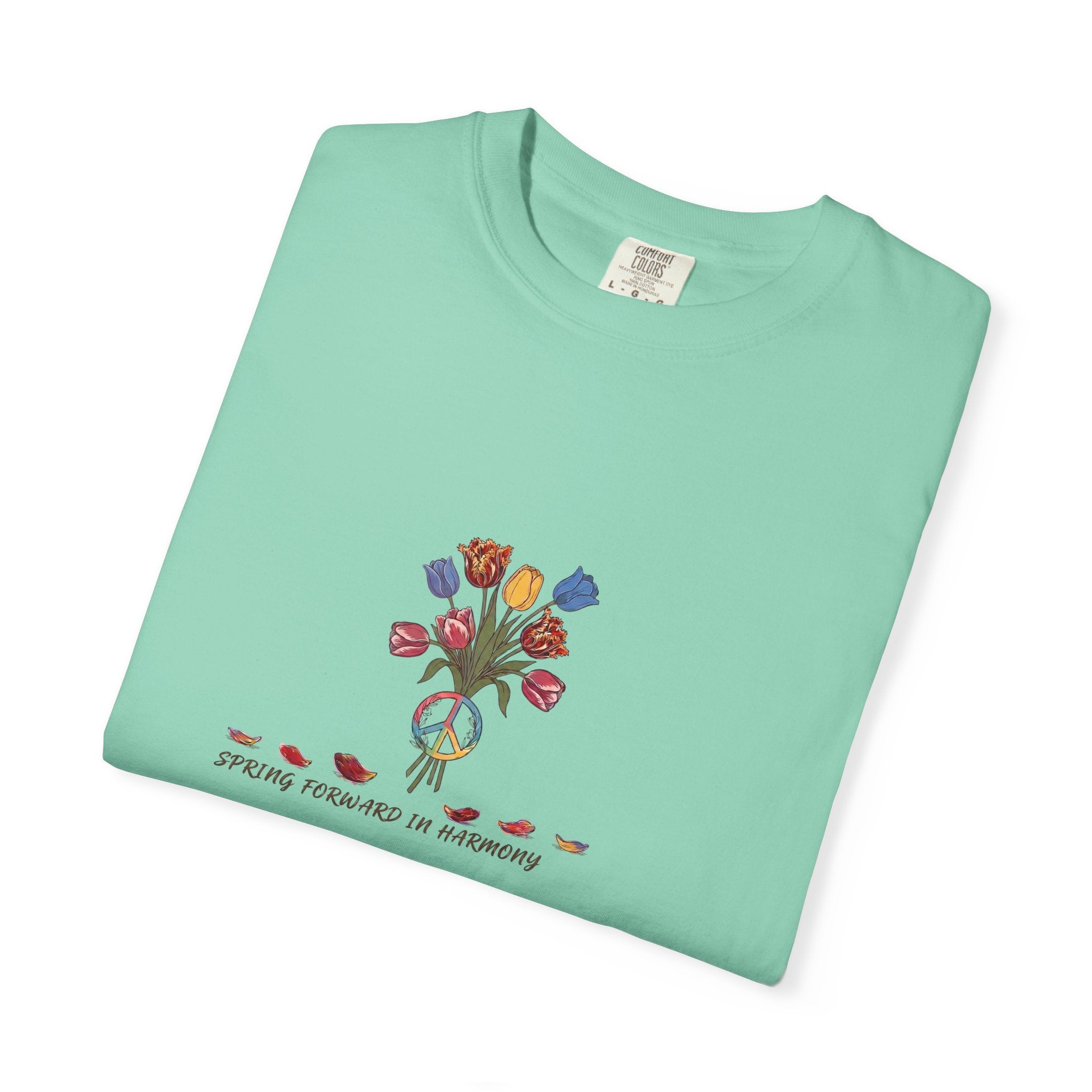 Floral Bones Tee — 'Strong Through It All' Graphic T‑Shirt
