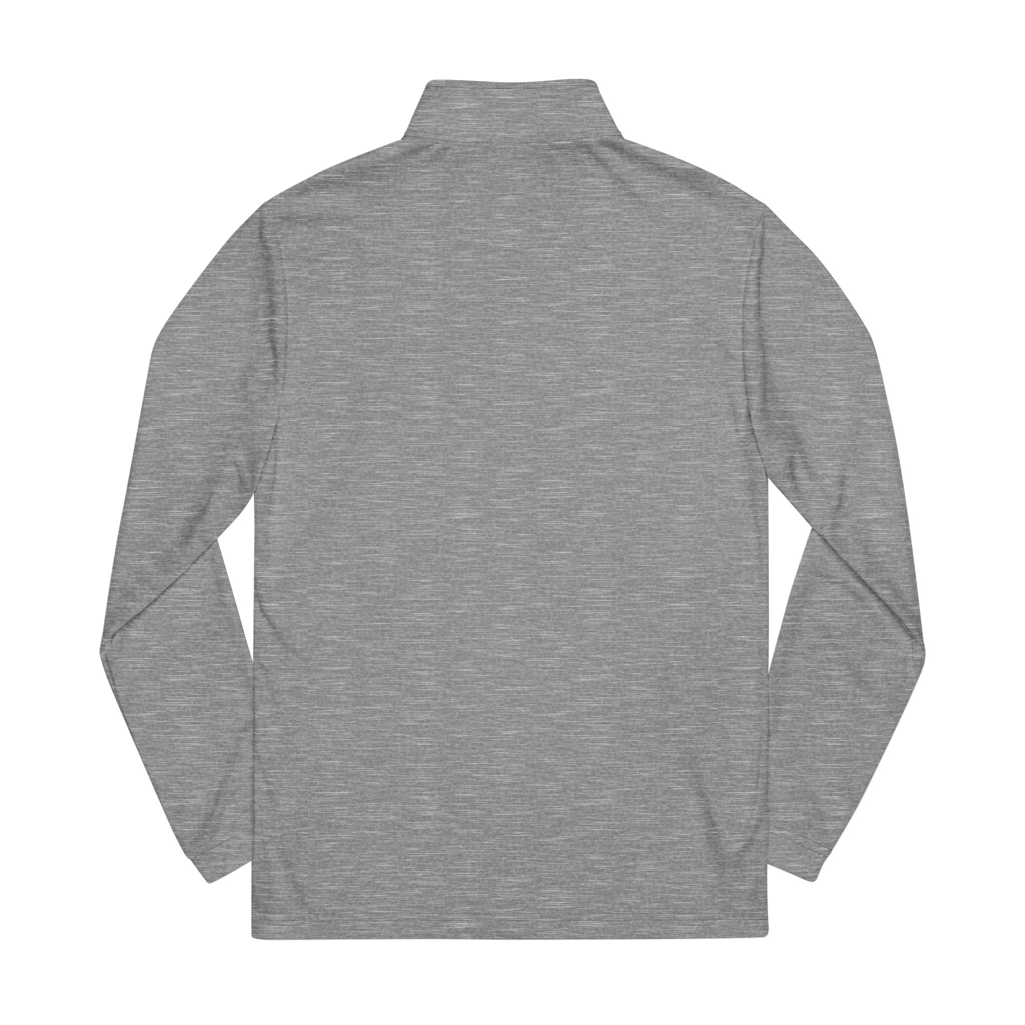 Embroidered Quarter-Zip Pullover — Minimal Tennis-Inspired Athletic Top