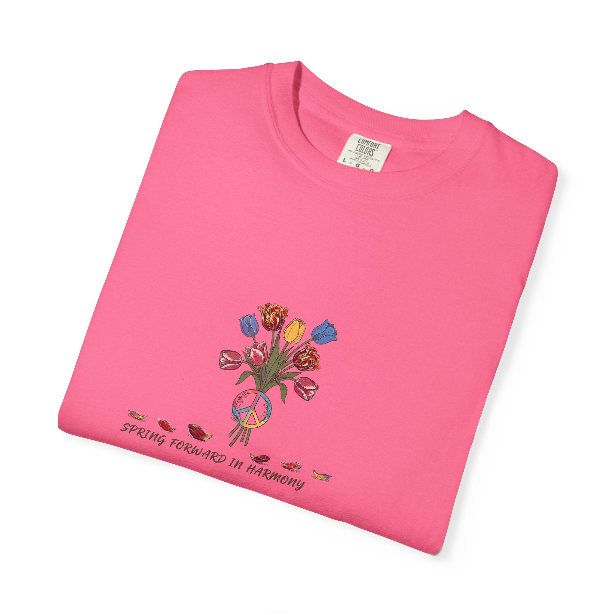 Floral Bones Tee — 'Strong Through It All' Graphic T‑Shirt