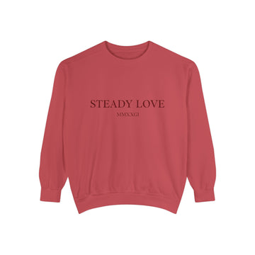 Steady Love Sweatshirt — Minimal Romantic Crewneck