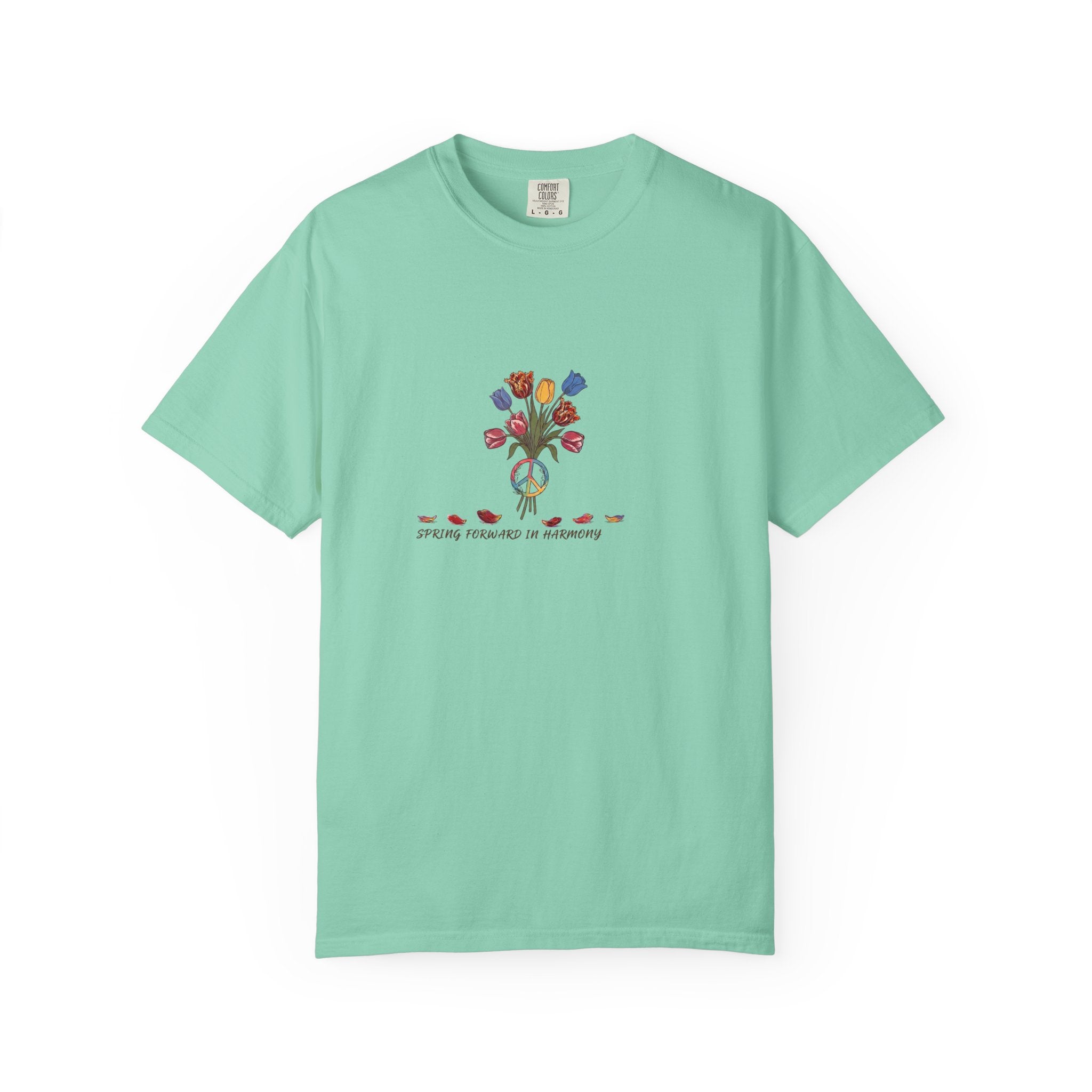 Floral Bones Tee — 'Strong Through It All' Graphic T‑Shirt