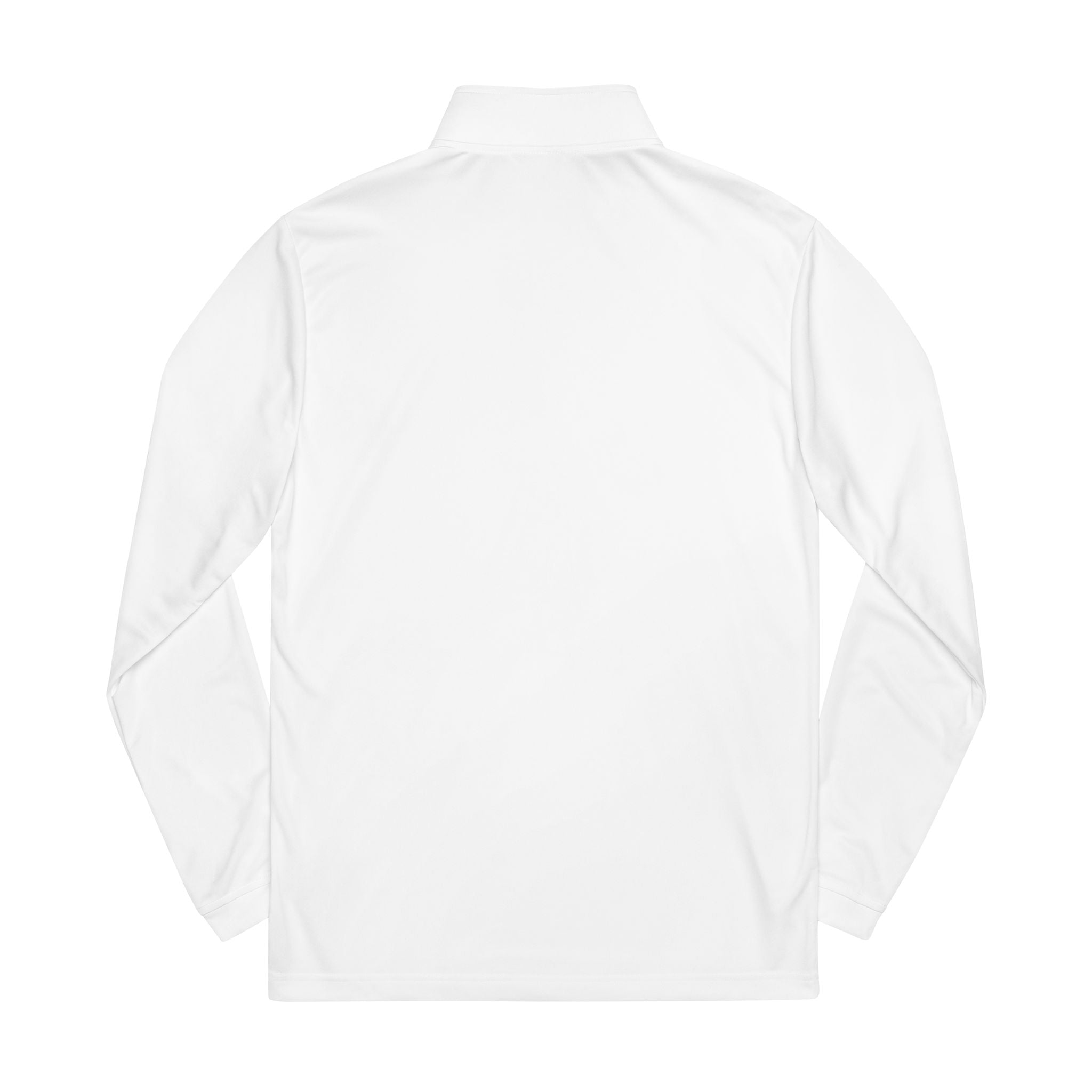Embroidered Quarter-Zip Pullover — Minimal Tennis-Inspired Athletic Top