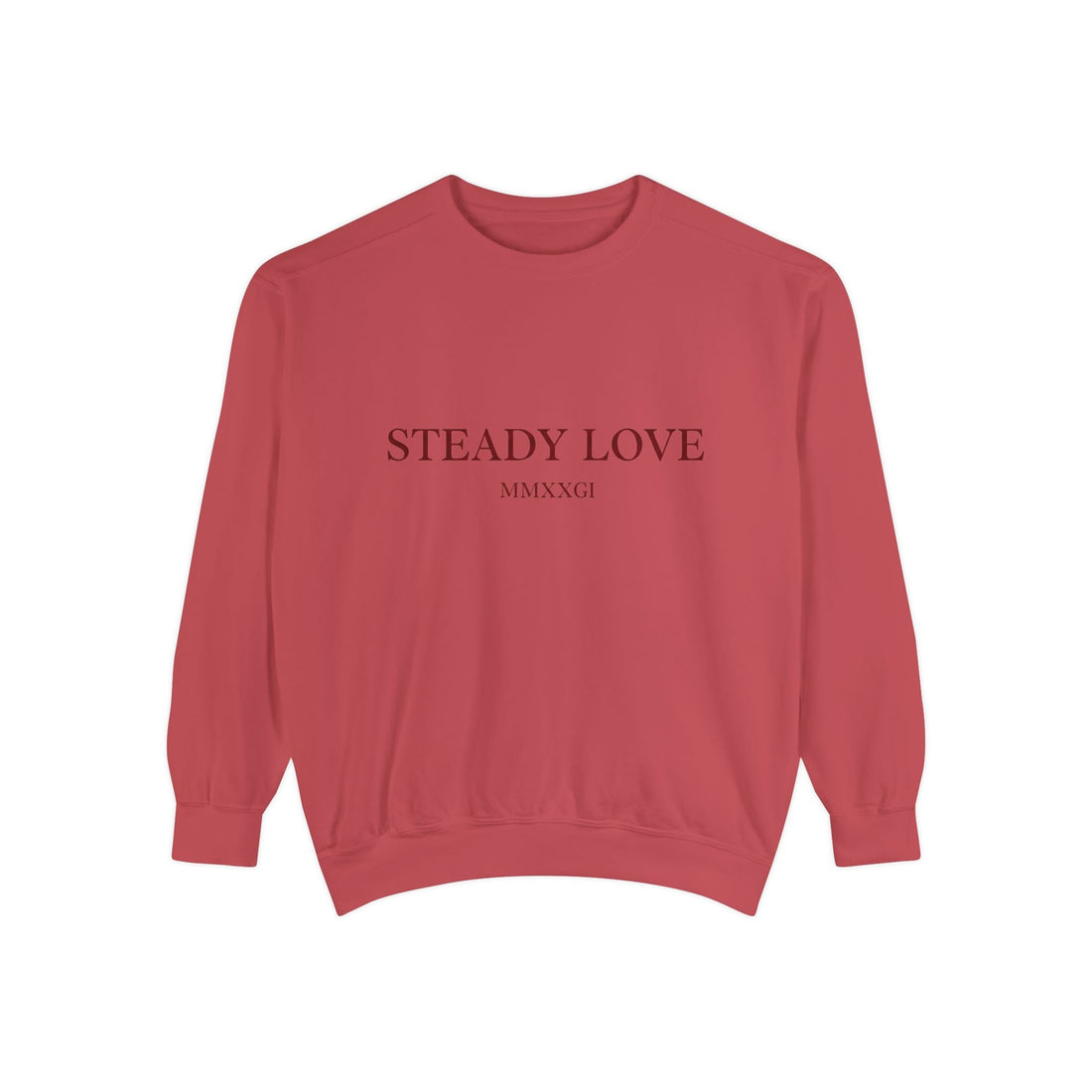Steady Love Sweatshirt — Minimal Romantic Crewneck - Sweatshirt - Start In Style Group